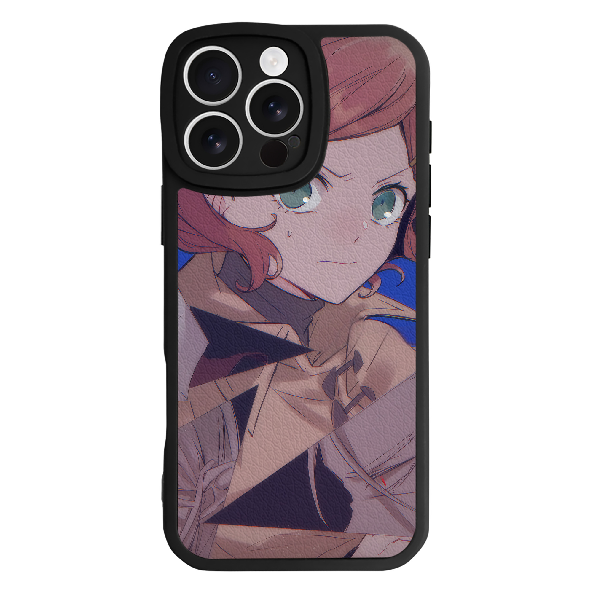 （画像用） 文豪ストレイドッグス Bungo Stray Dogs 【iPhone 16シリーズ対応】シリコンスマホケース（レザー調） 材質：シリコン
